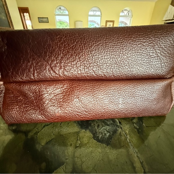 Portland Leather Goods Medium Tote Bag with Tan Straps - Picture 3 of 6